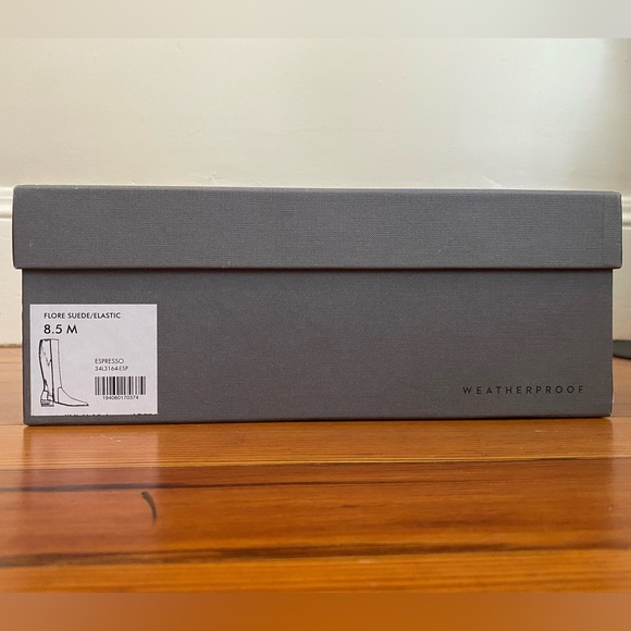 Aquatalia Flore Tall Weatherproof Boots in Espresso - Picture 2 of 16